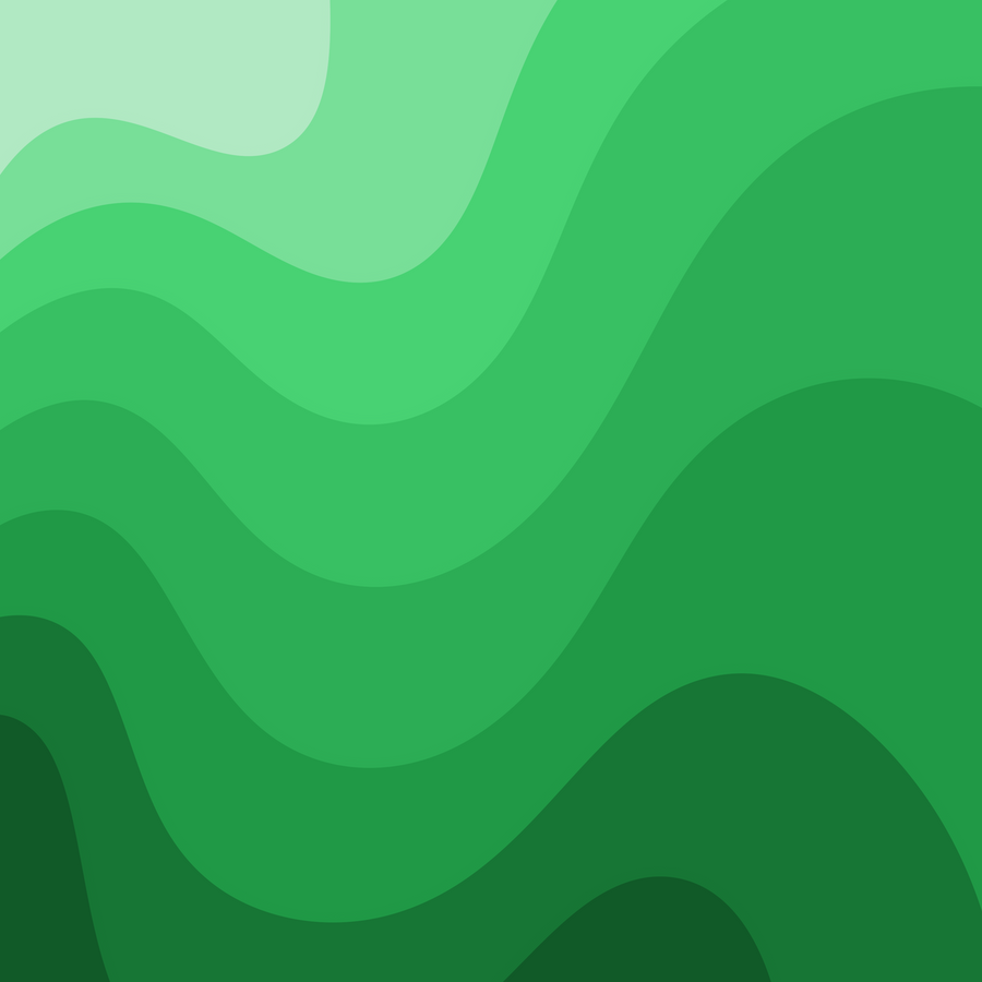 Green Wave Background